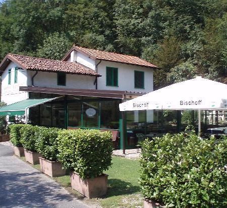 Trattoria I Bodega Hotell Abbadia Lariana Exteriör bild